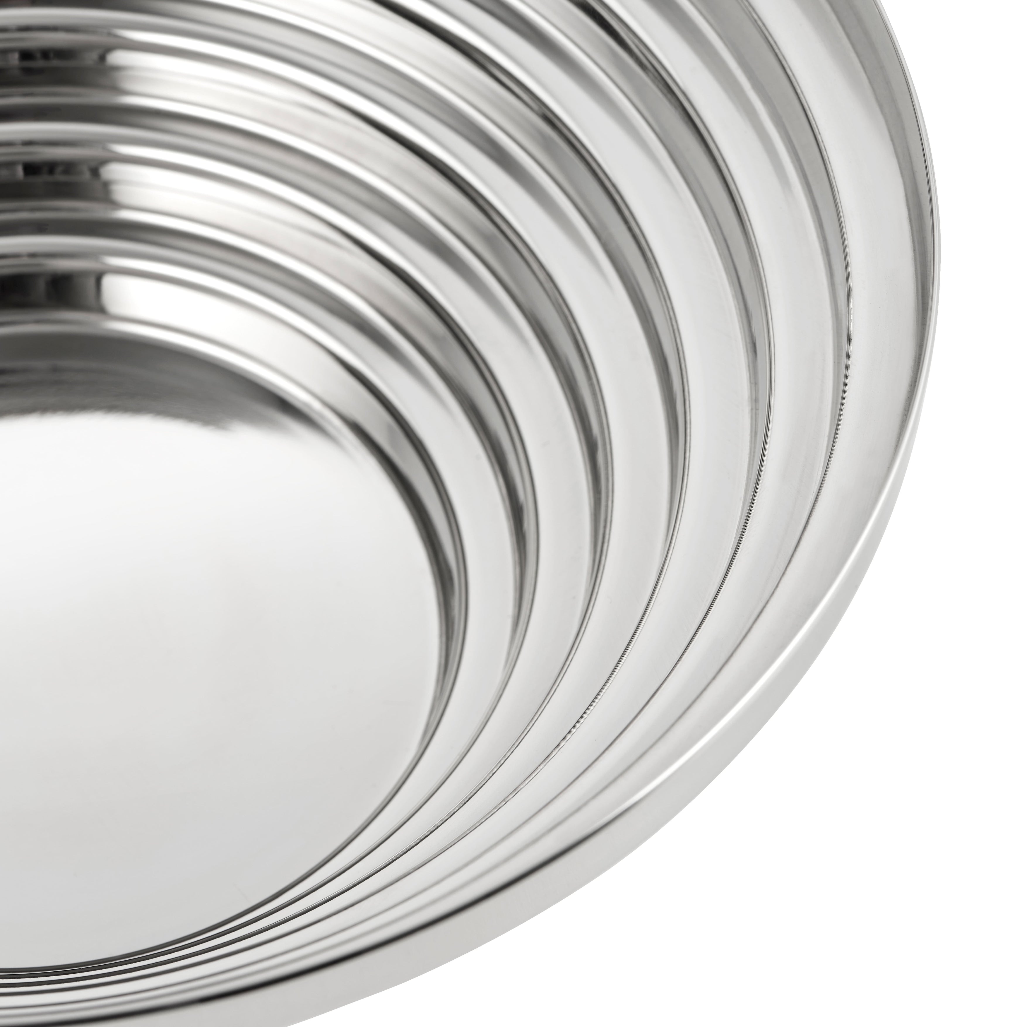 MAYA Fruit Basket Polished Stainless Steel