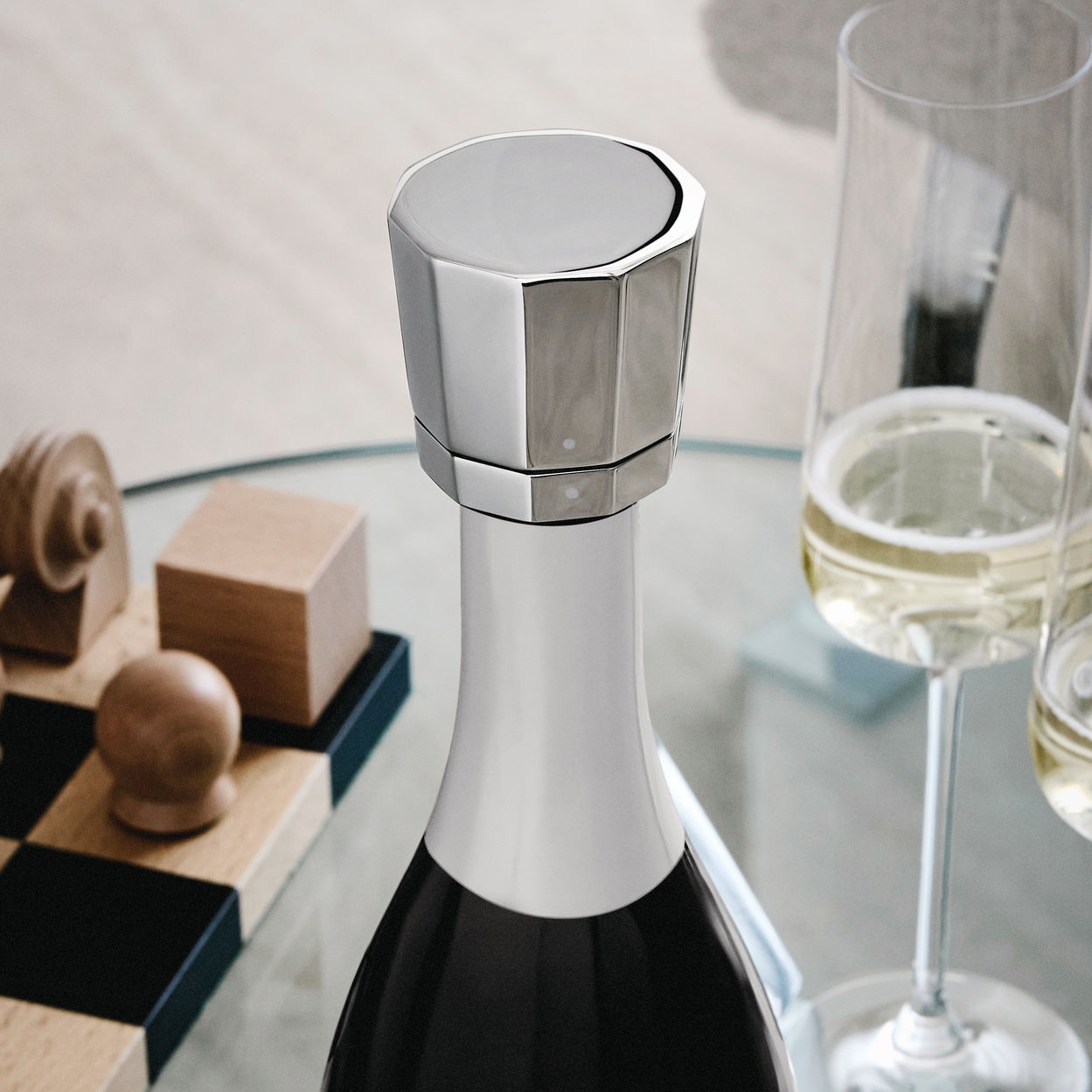 EUGENIA Champagne Stopper Stainless Steel