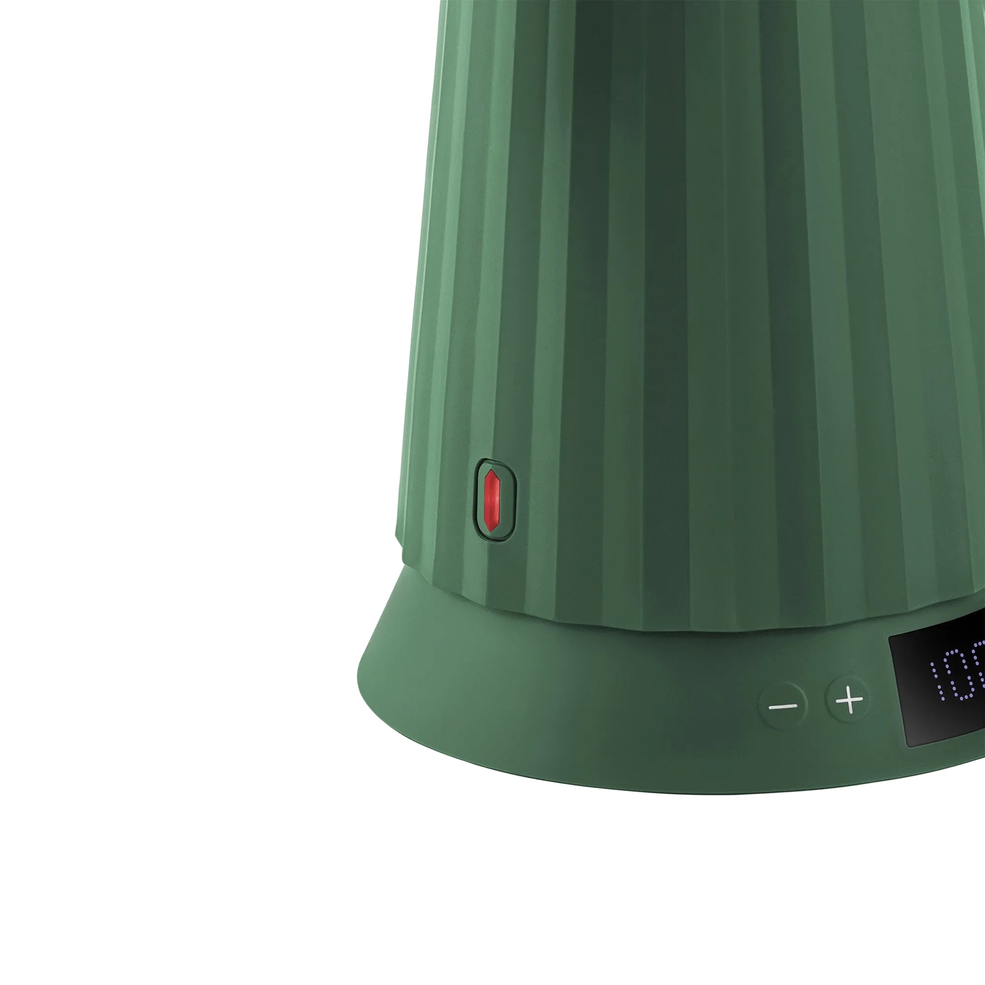 Electric kettle with temperature control PLISSÉ green