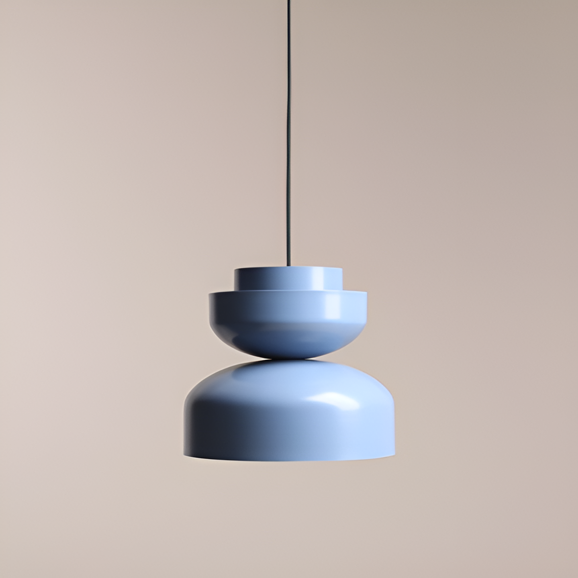 DALIA blaue Hängelampe