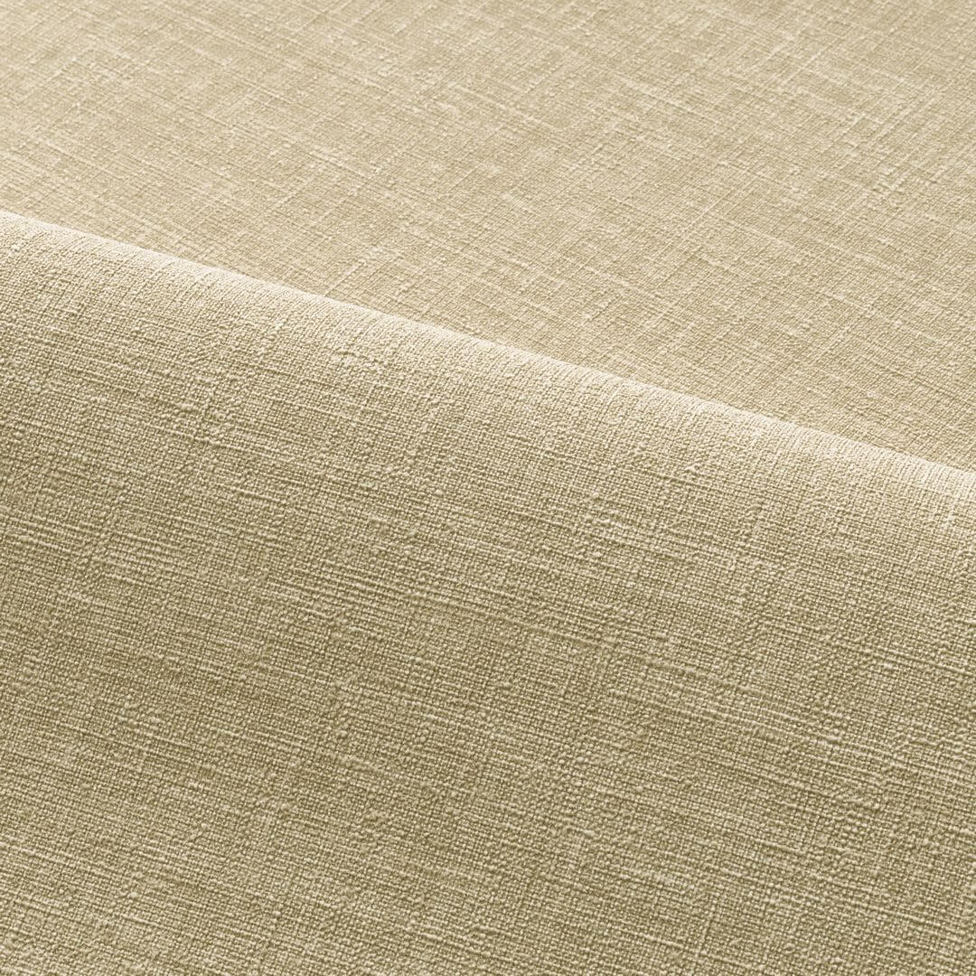 Structural wallpaper resembling linen canvas SHINOK - TILLEUL muted brown