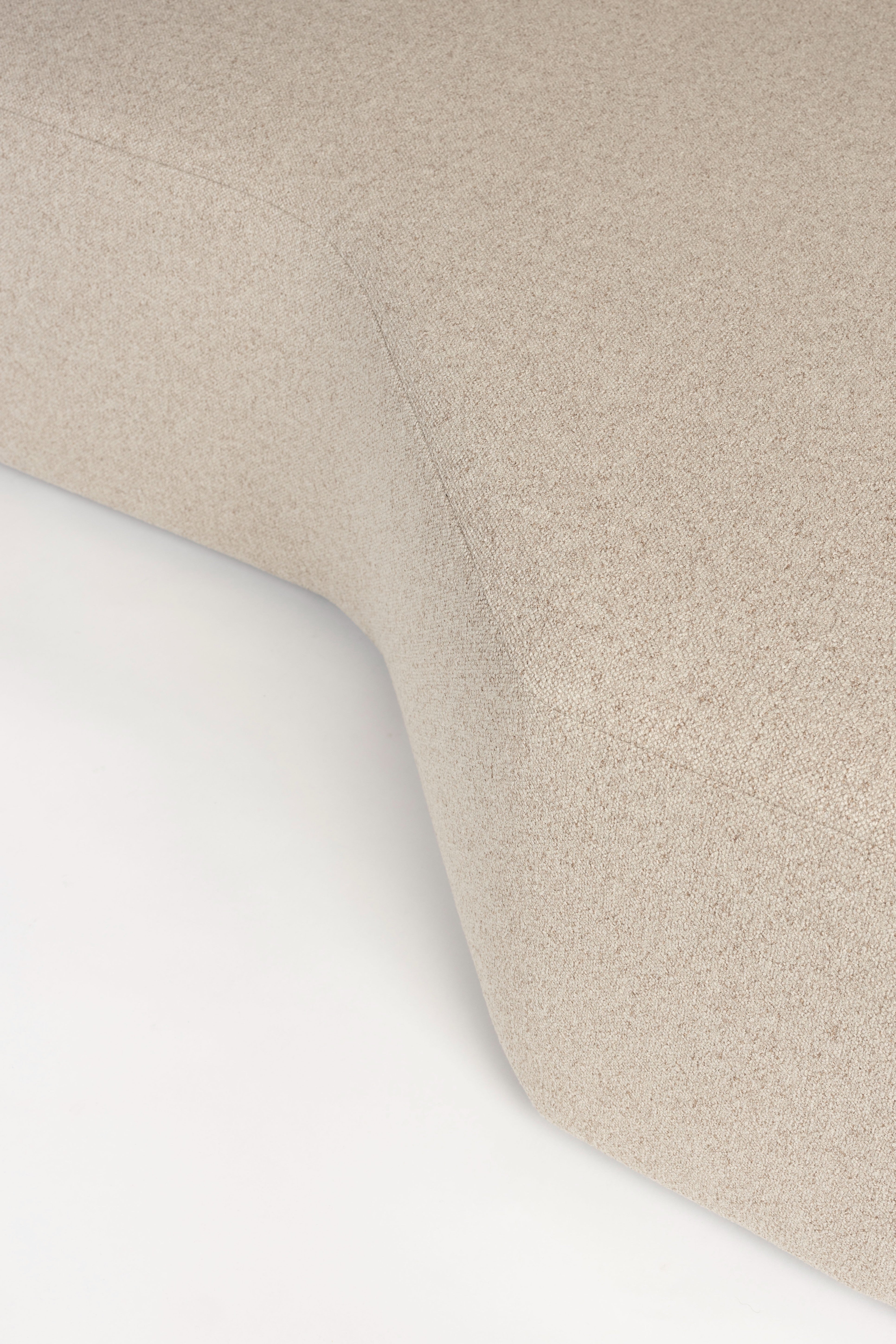 Modulares Sofa PROSPER - linksseitiger Chaiselongue Cappuccino