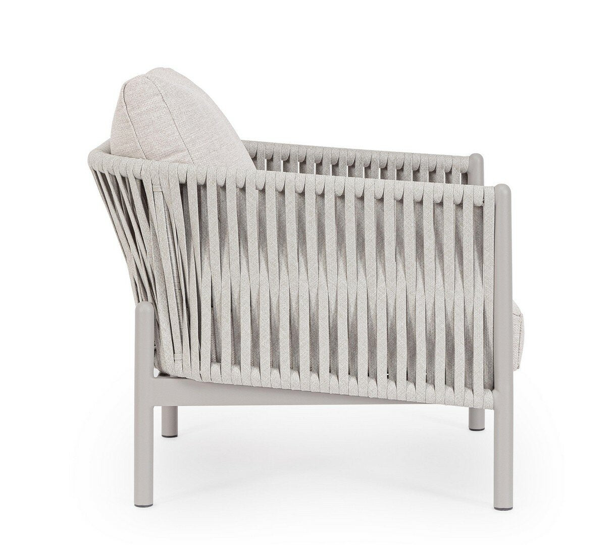 FLORENCIA MOON Outdoor Armchair in Gray