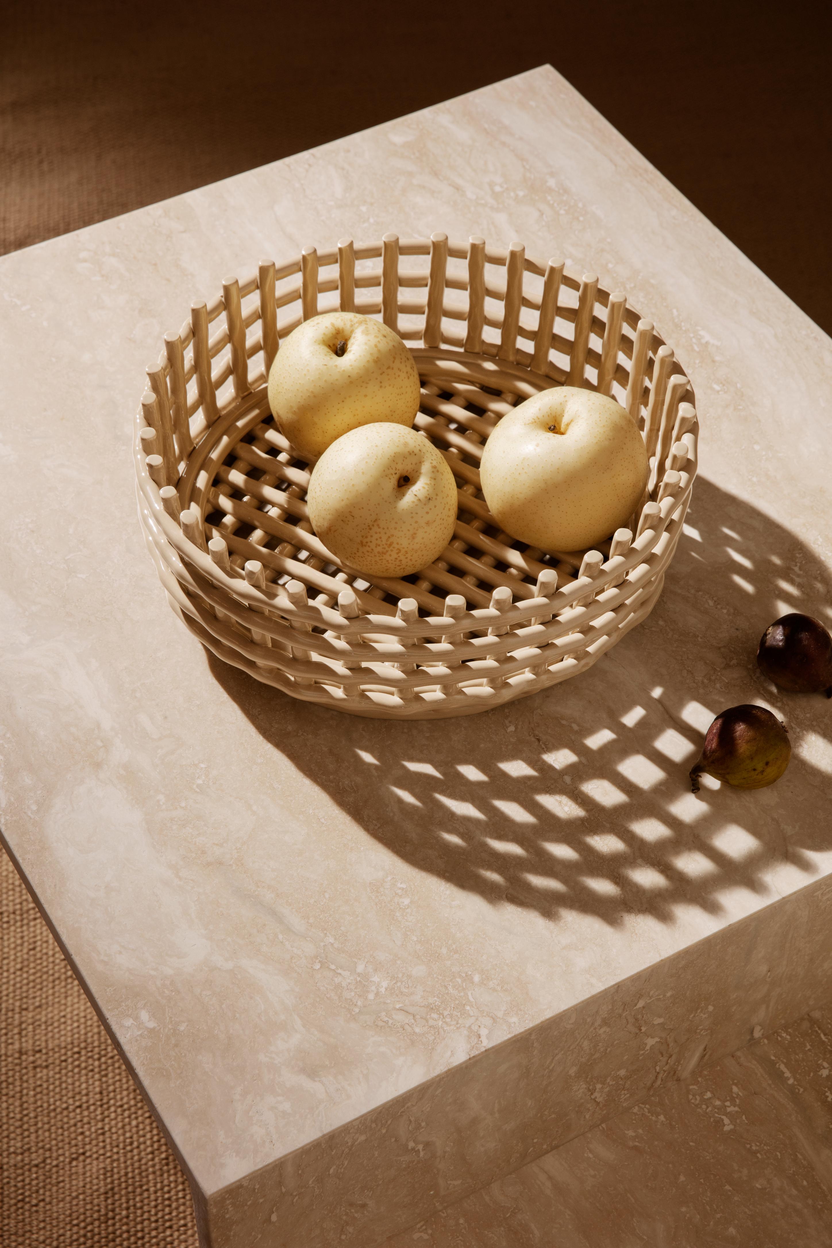 Misa CERAMIC CENTREPIECE beige