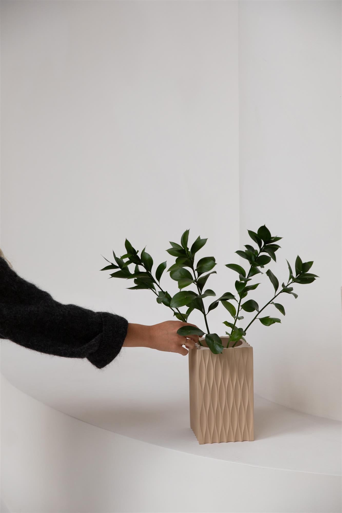 Riley Beige Vase