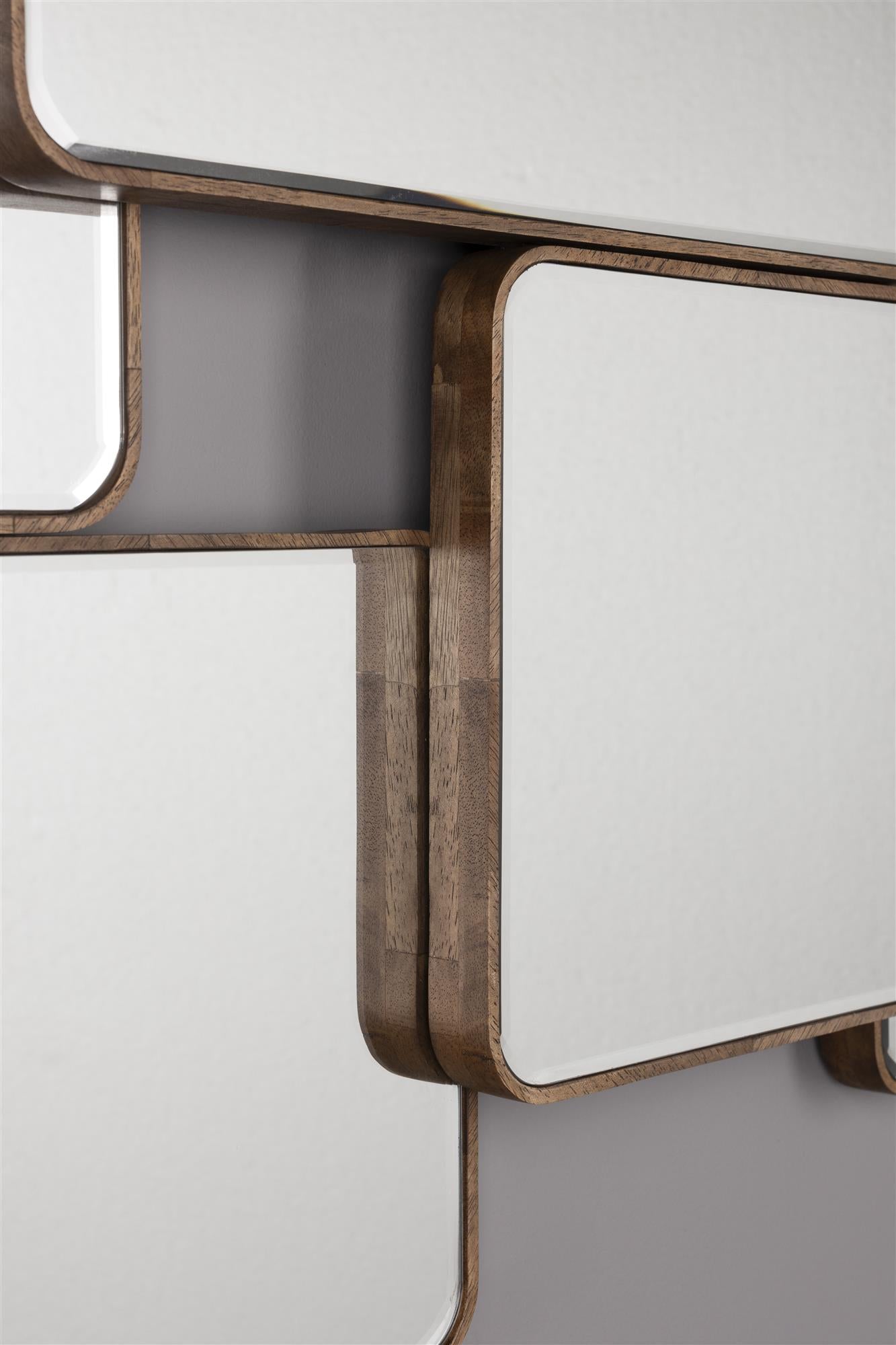 Cordelia wooden frame mirror