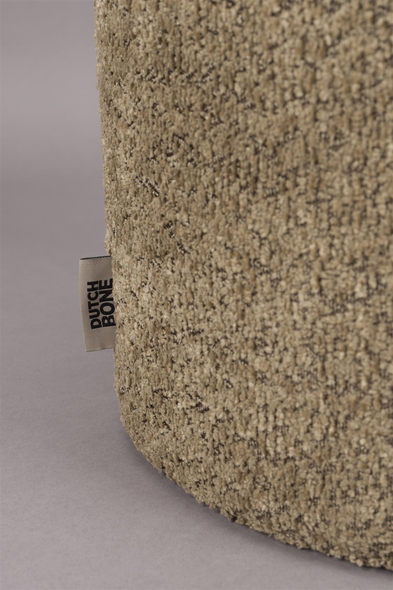 Pouf Orange Sleep mit Beige