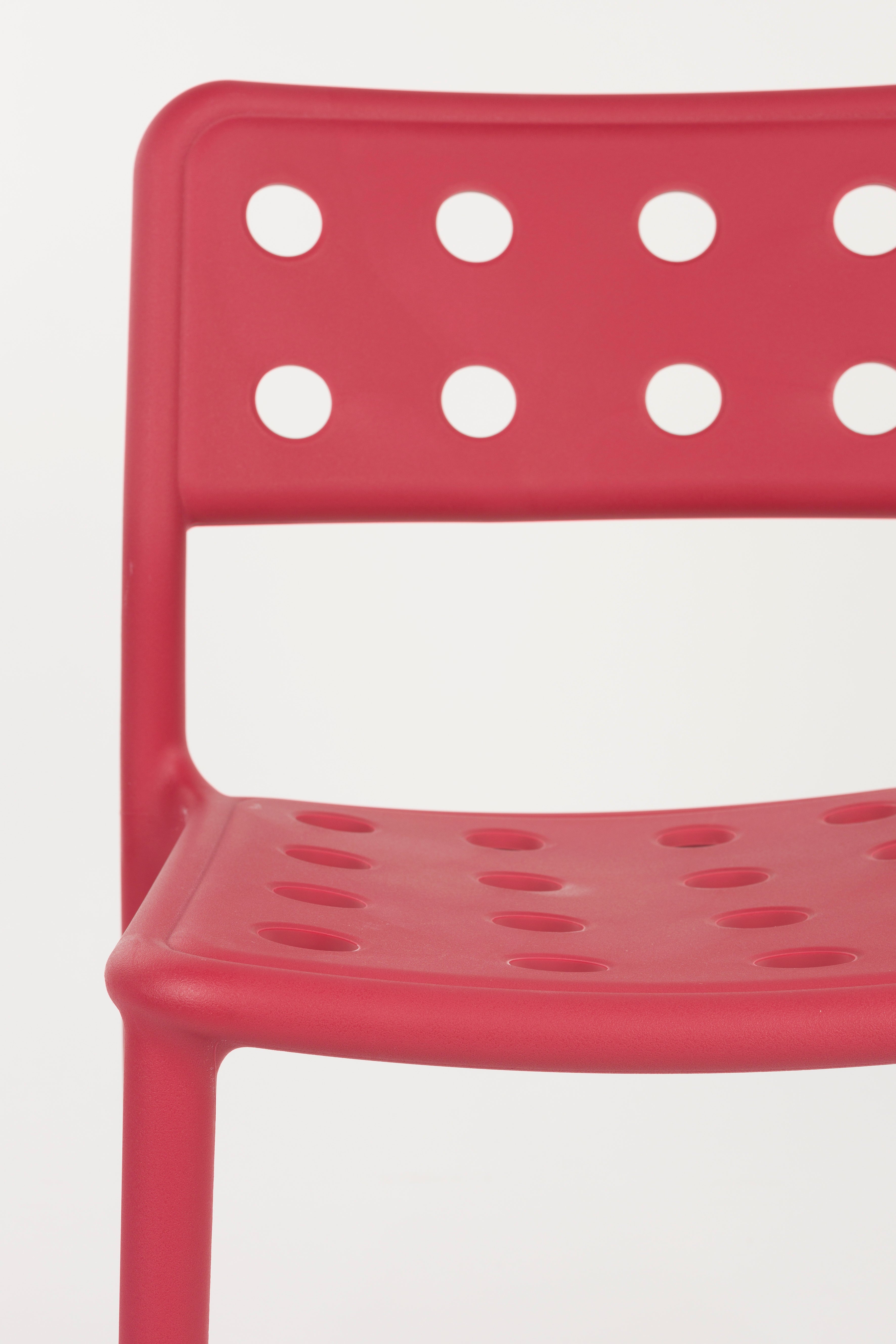 SERRA garden chair red