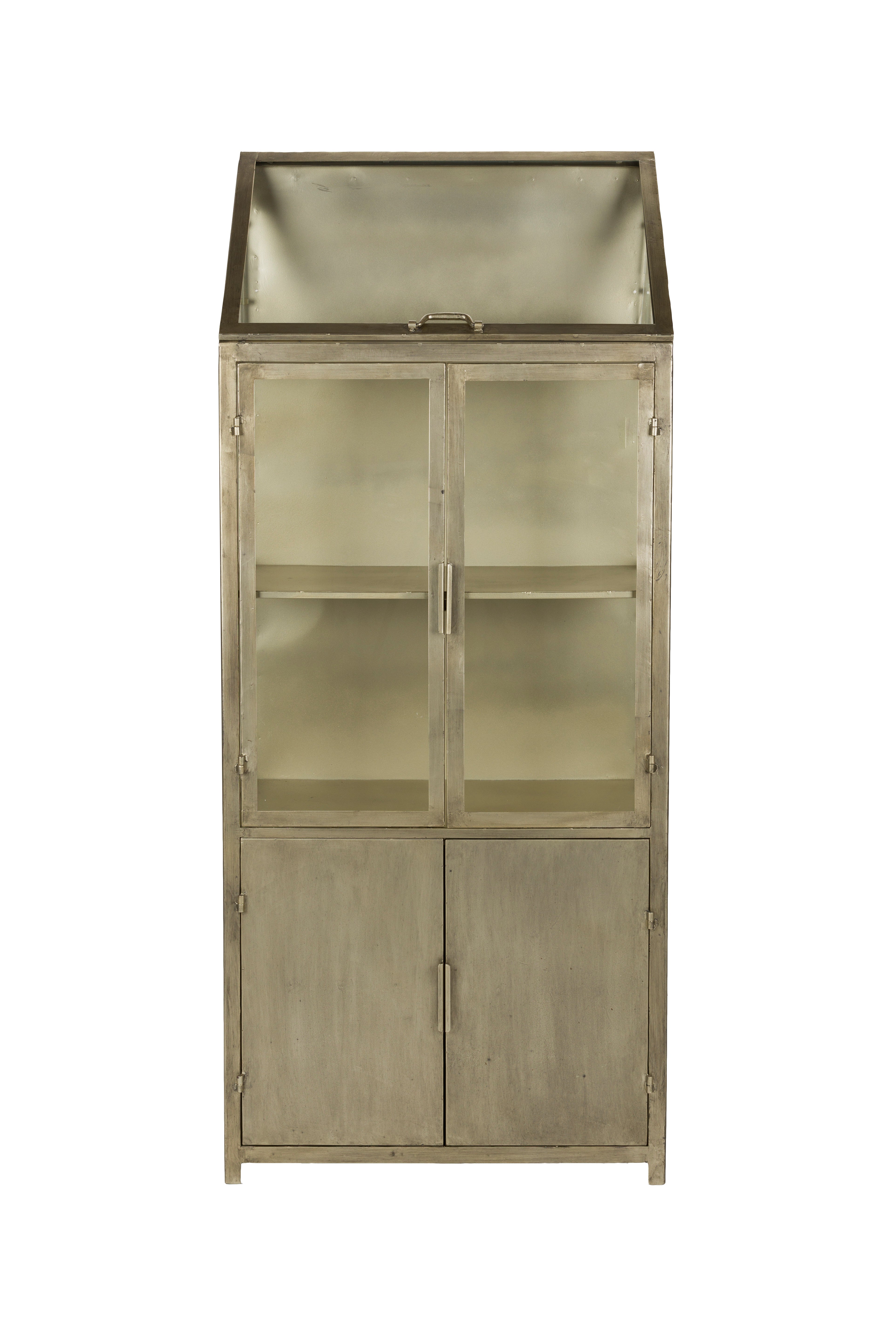 MONVISO industrial showcase antique gold