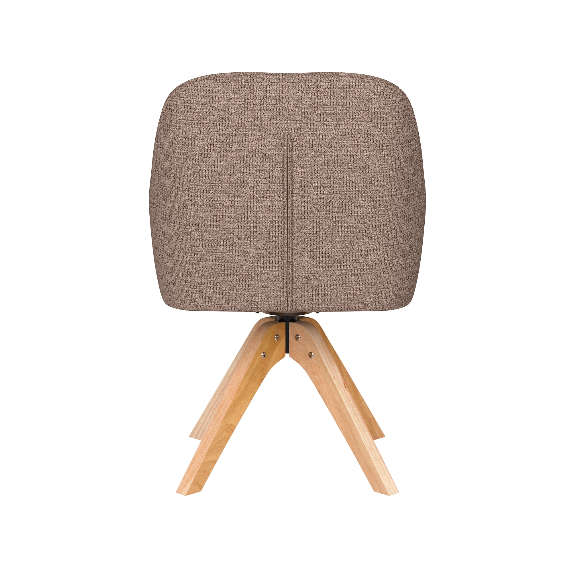 Drehstuhl OTIS taupe mit Holzfuß