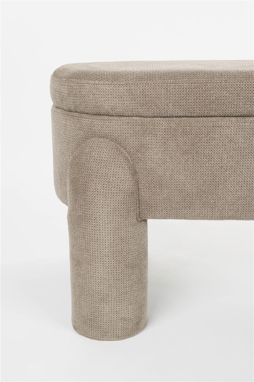 Sitzbank mit Stauraum ORLY beige