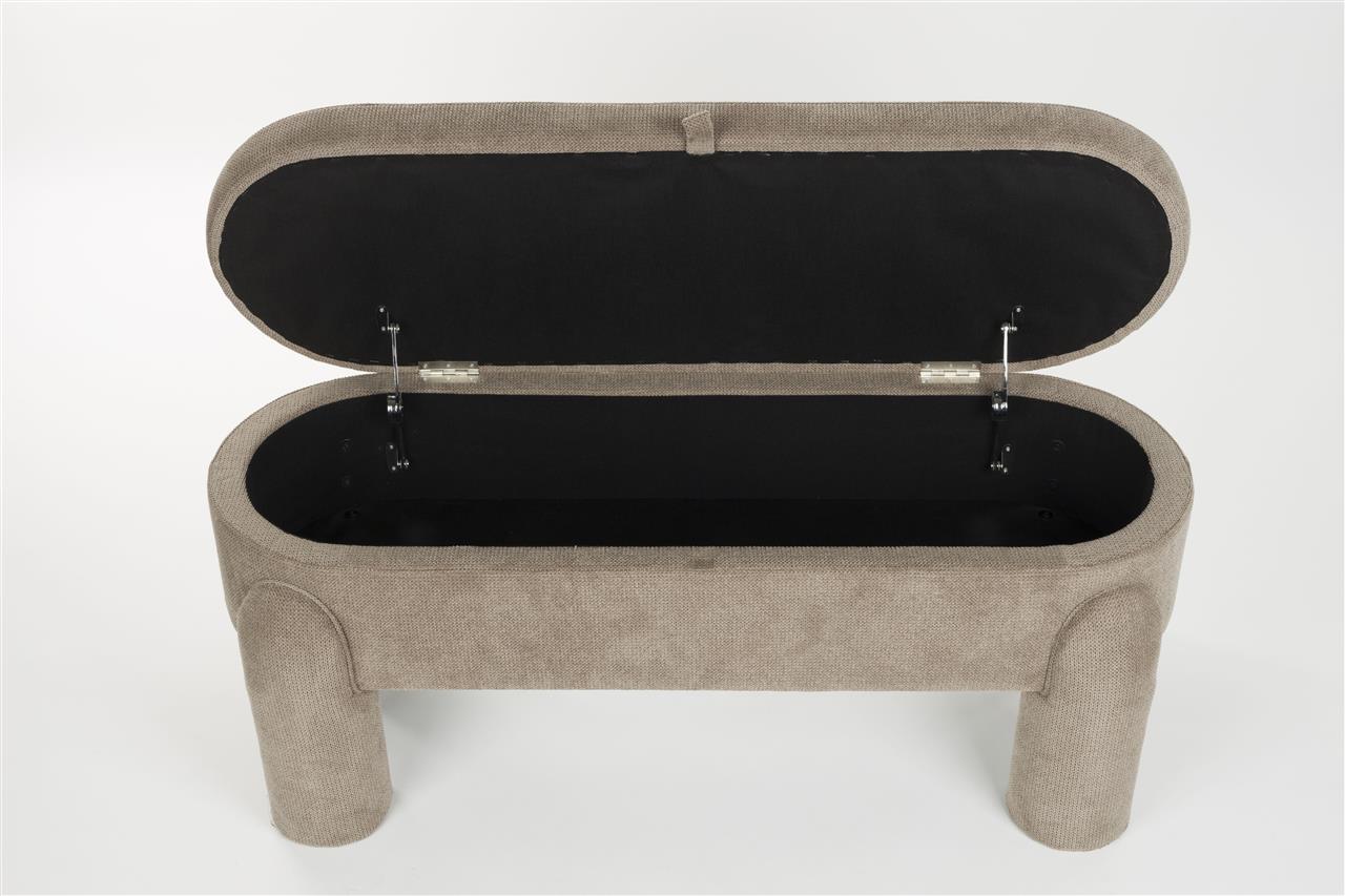 Sitzbank mit Stauraum ORLY beige