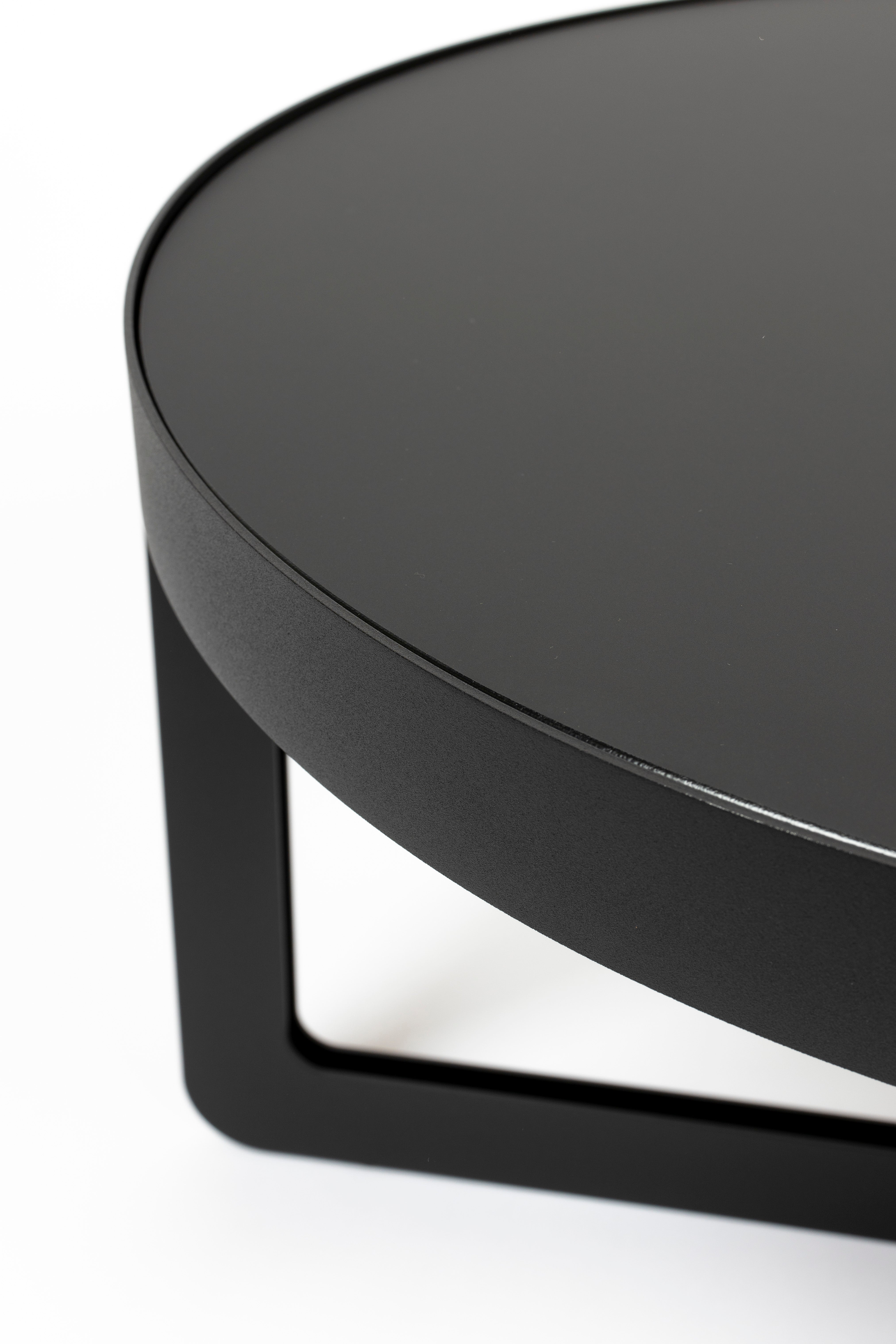 Couchtisch CENTRE OVAL schwarz