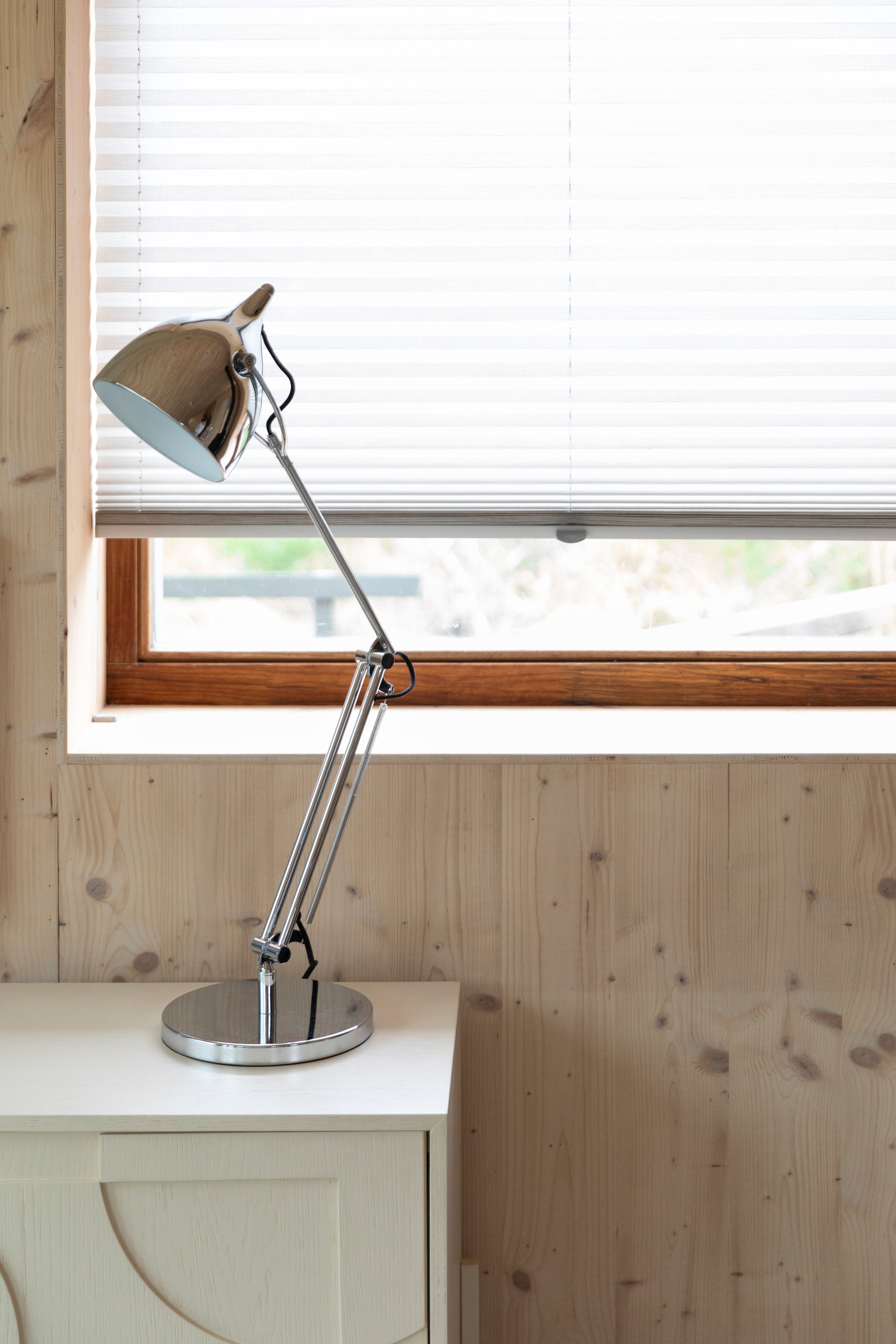 Schreibtischlampe READER silber