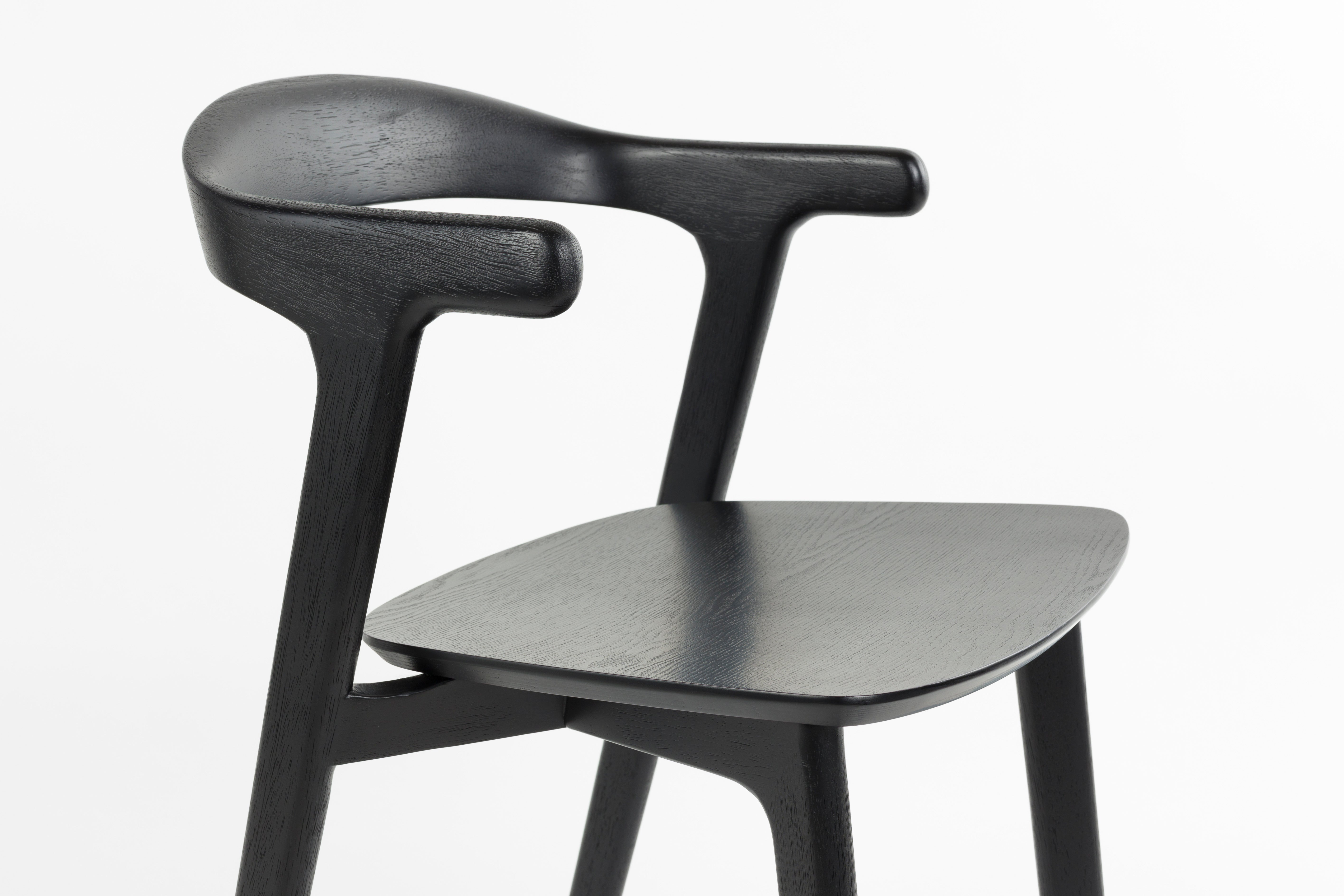 Stuhl NORTHWOOD schwarz