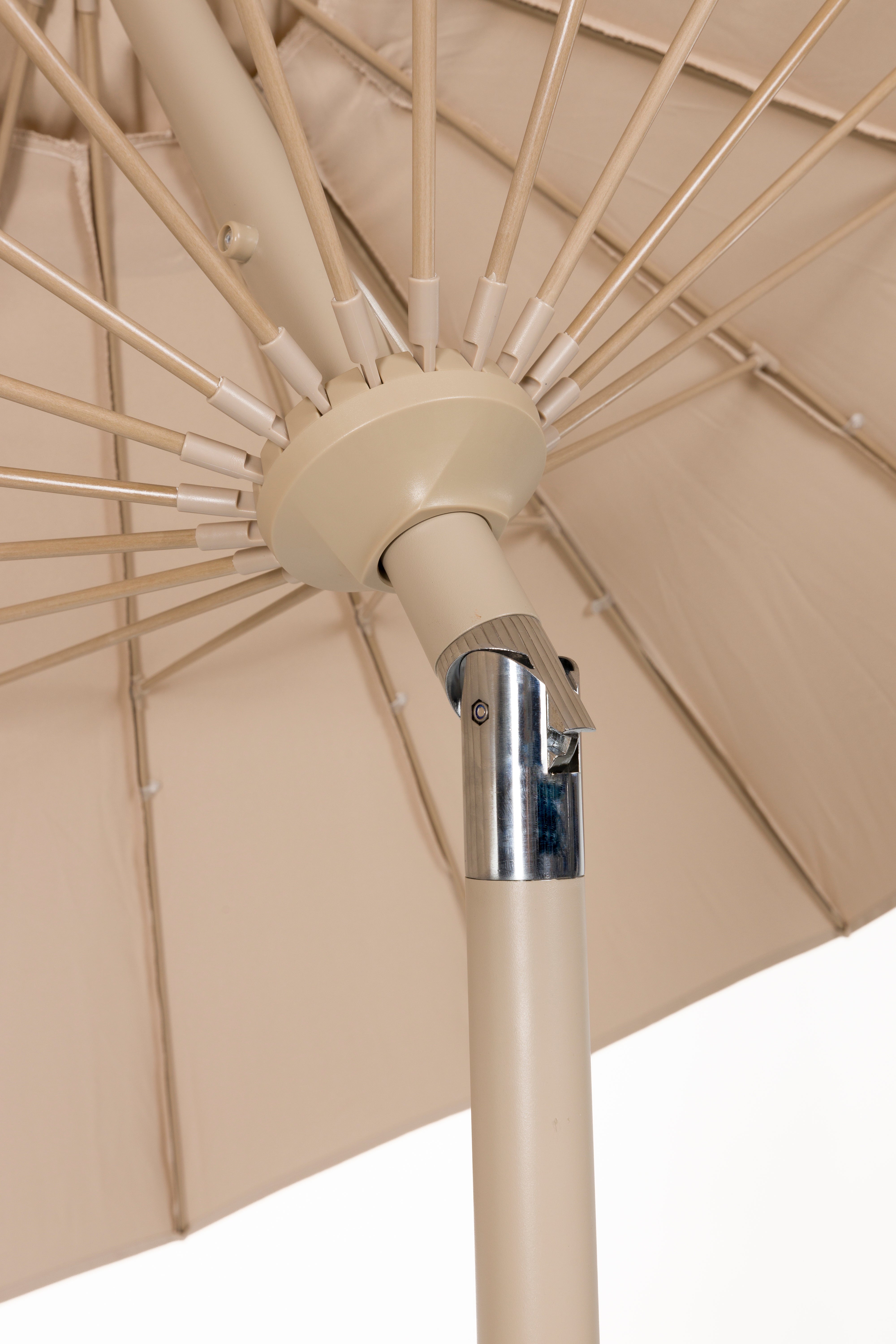 Sonnenschirm mit Fuß SUNSHINE beige