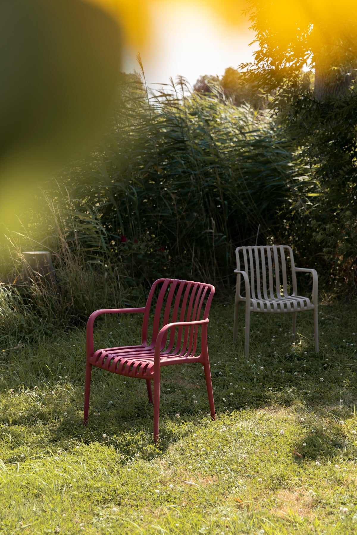 Gartenstuhl AMAE rot