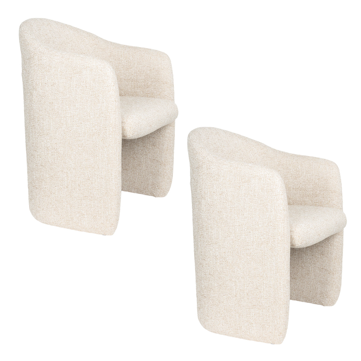 Beige CONTOUR Stuhl