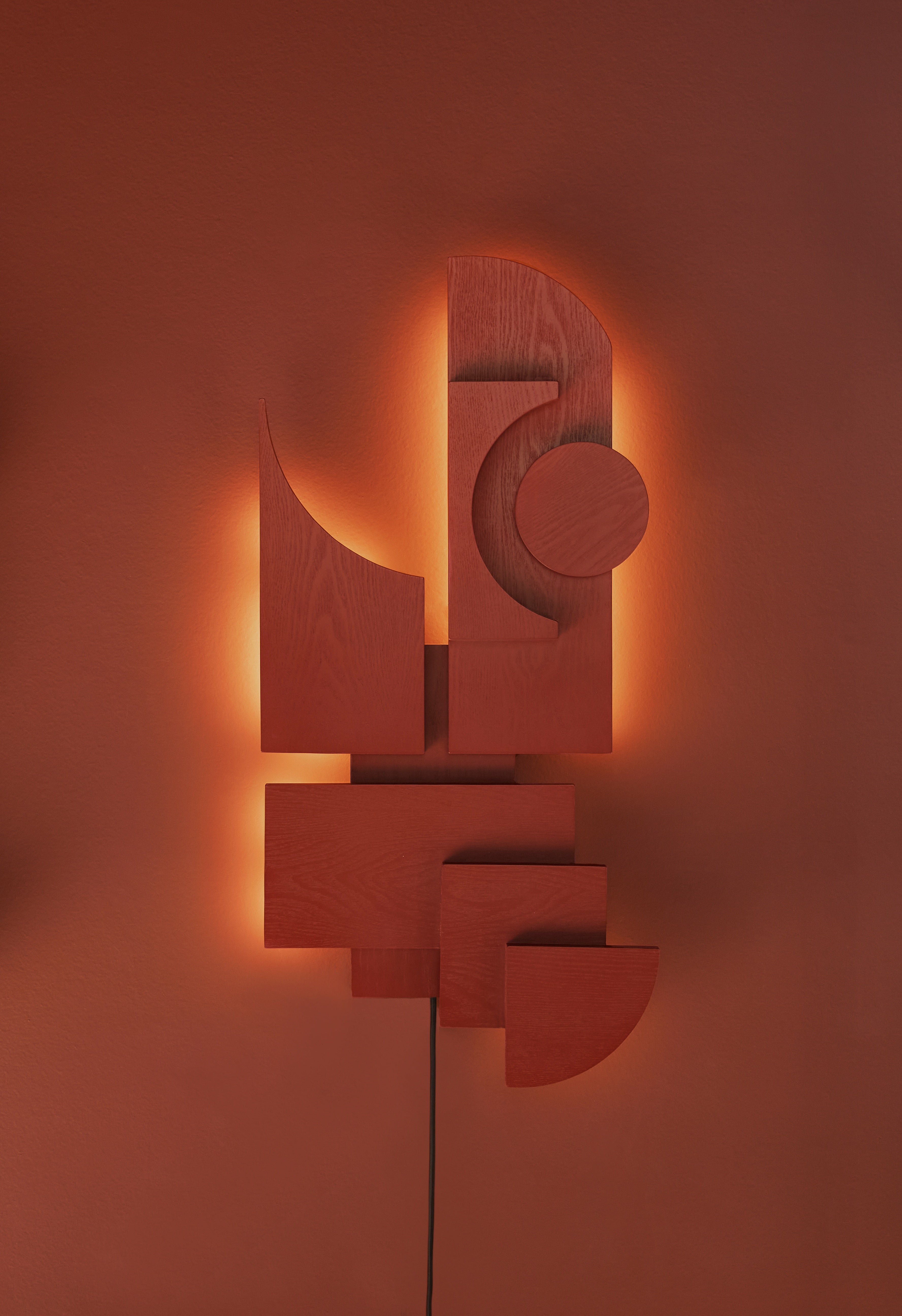 TOTEM DECO wall lamp red