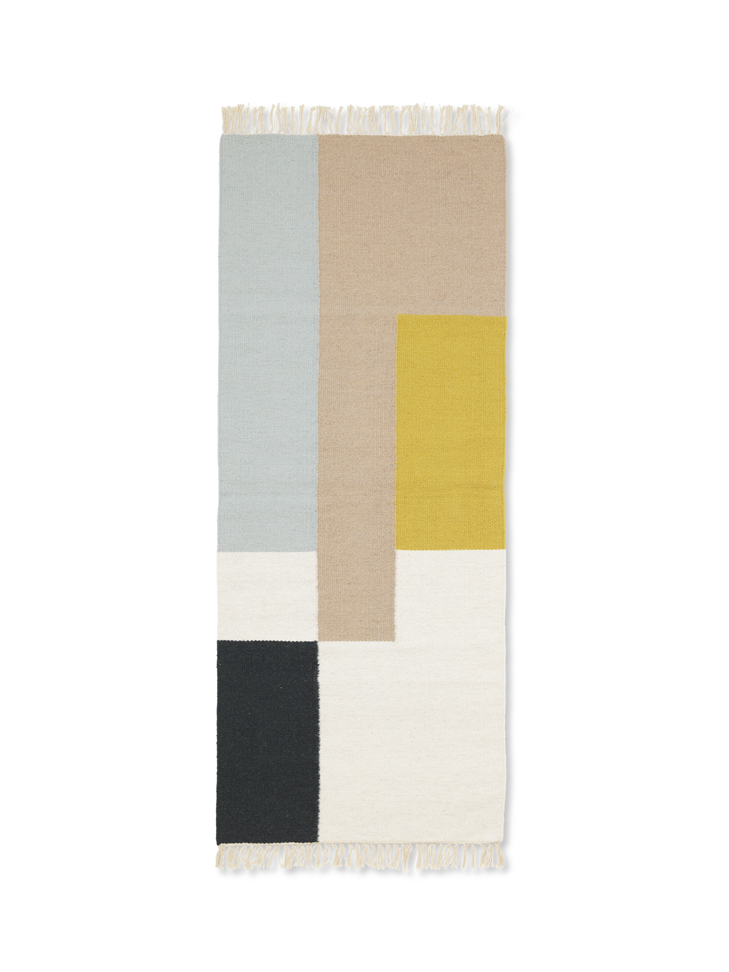 KELIM SQUARES colorful runner