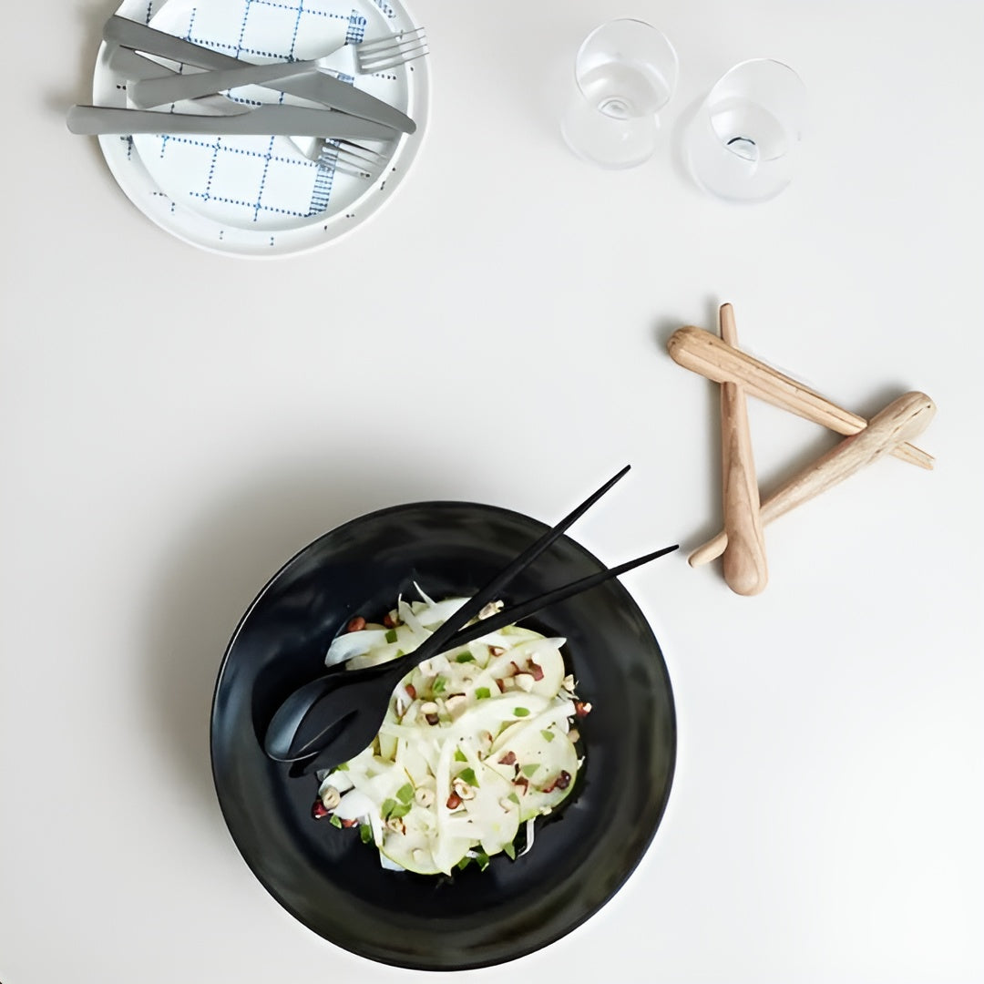 Salatbesteck KRENIT schwarz