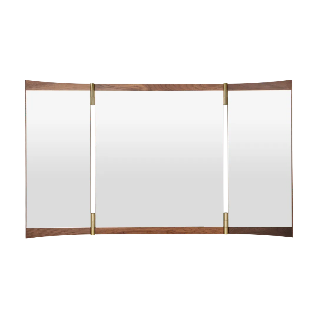 VANITY brown mirror