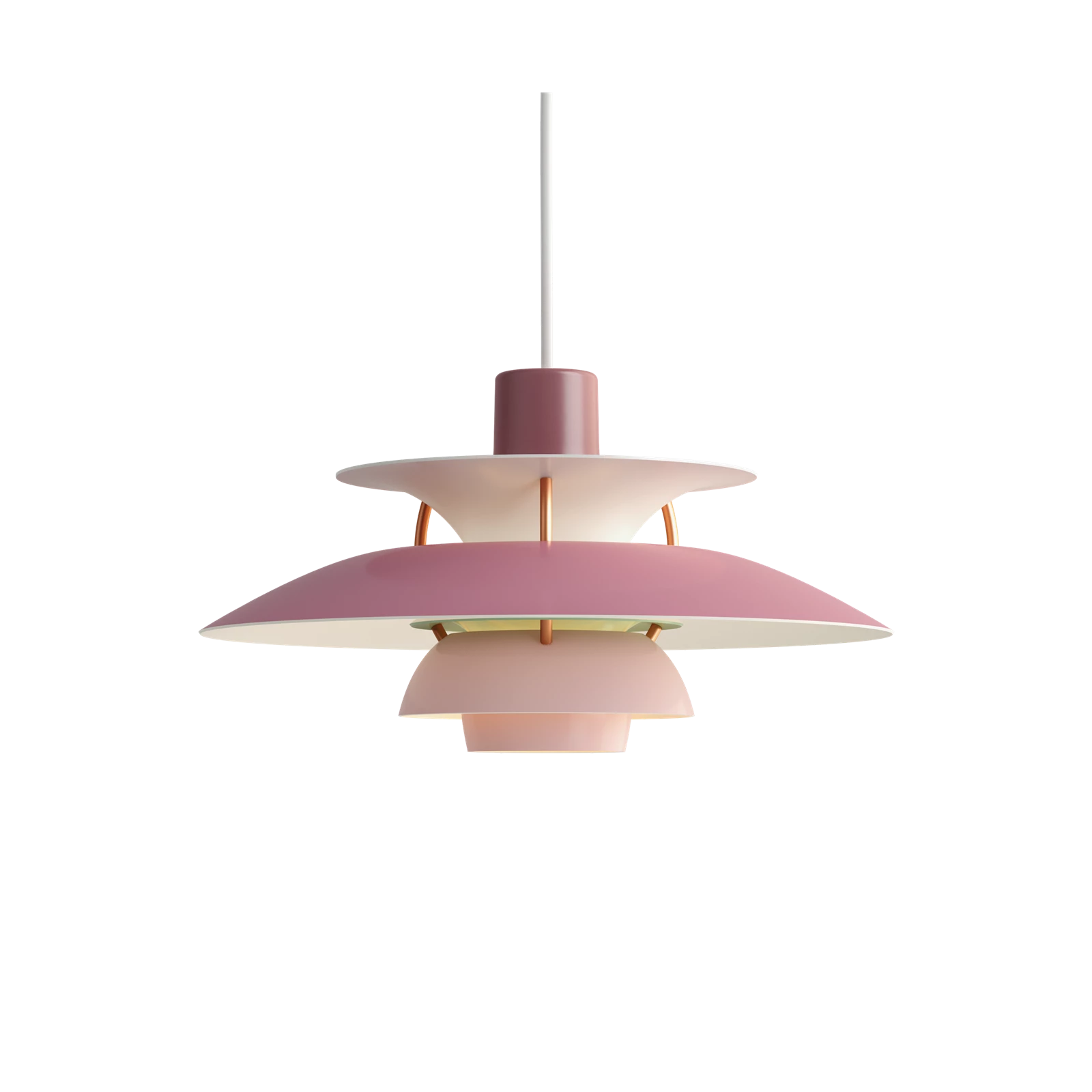 Lampa wisząca PH 5 różowy