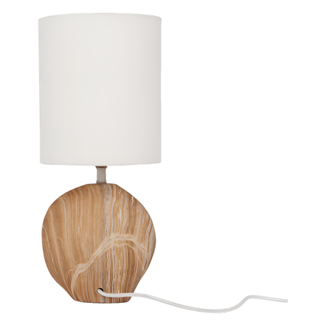 Vita Dolomit table lamp with cotton lampshade
