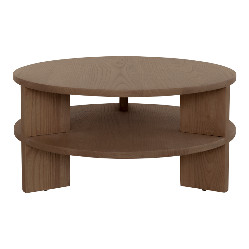 Milan coffee table dark brown