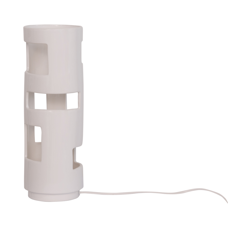 Ludico table lamp white ceramics