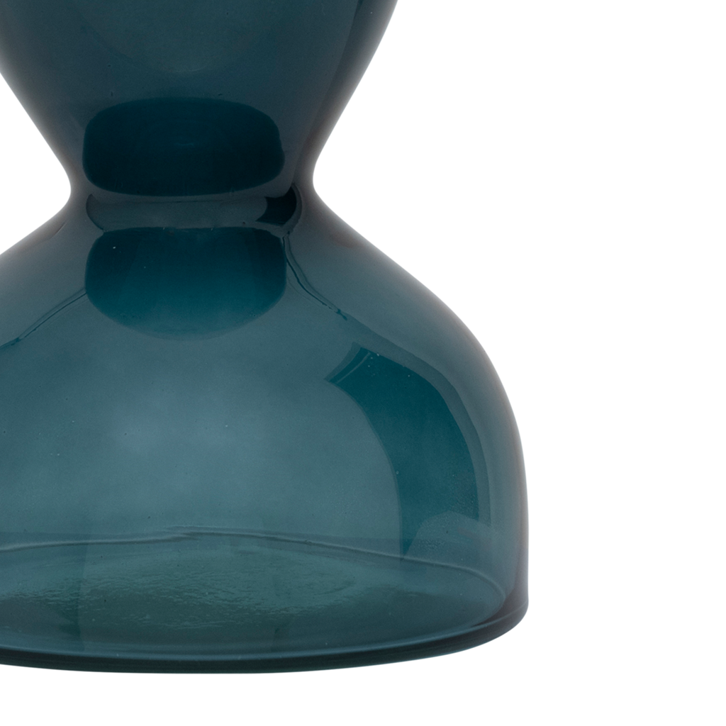 Wazon szklany EBBE petrol