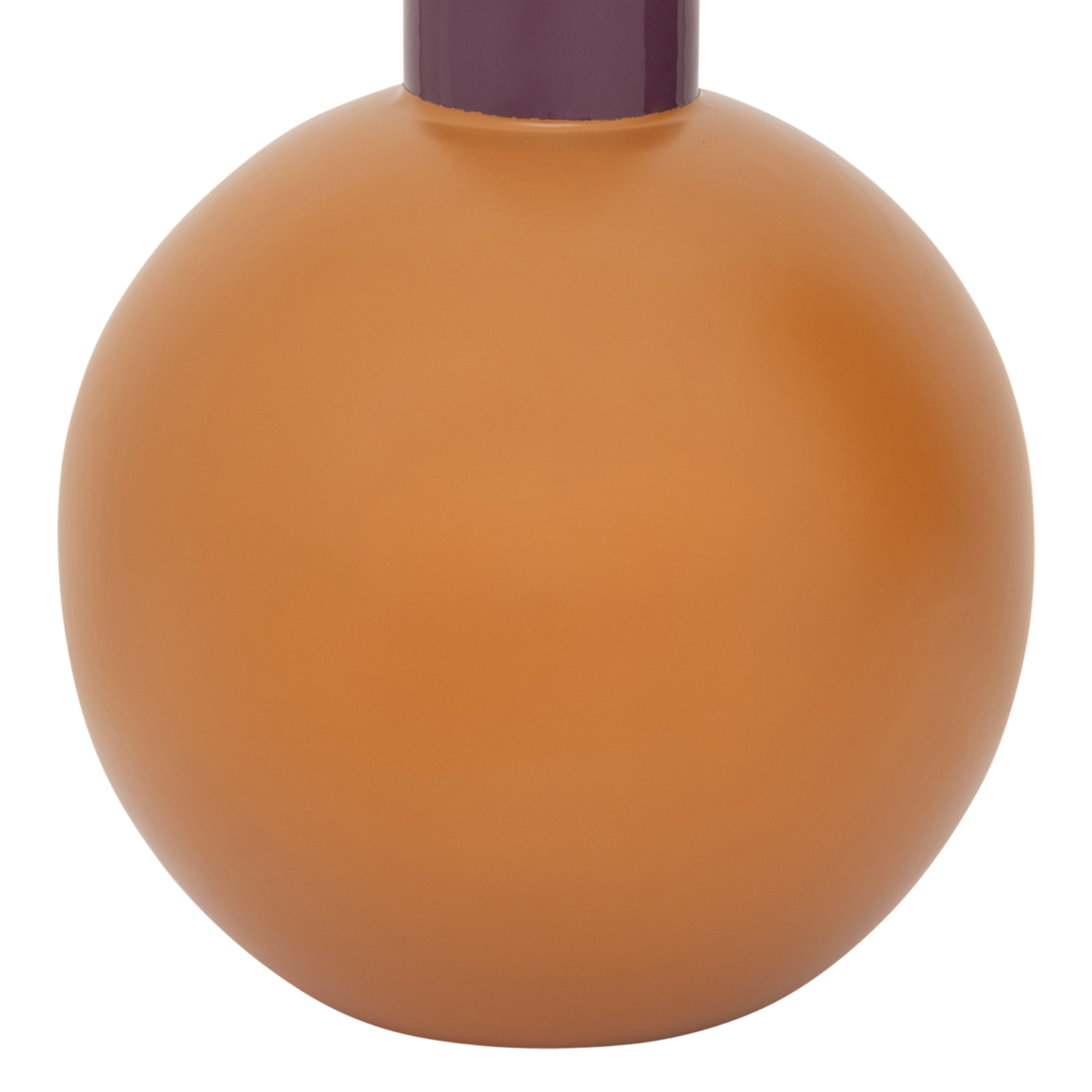 FARVE vase orange with purple