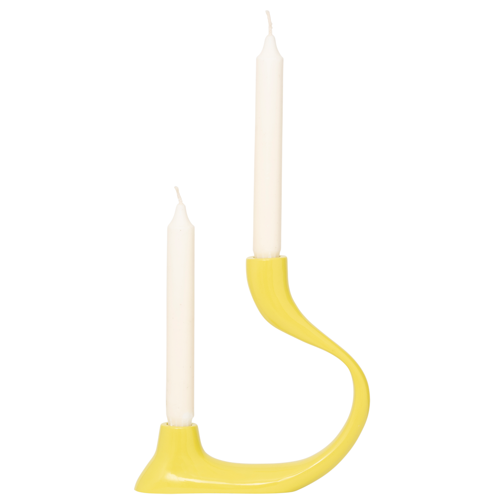 Kerzenhalter AILA limettengrün