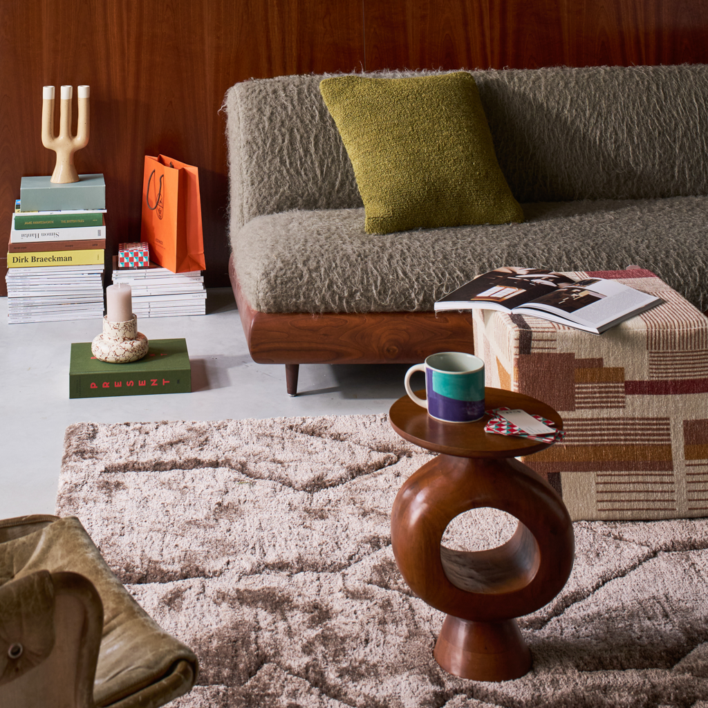 FARREN side table mango wood