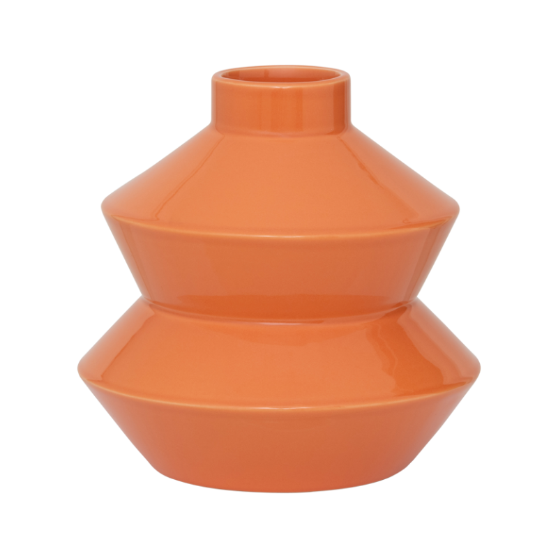 Keramikw vase ZODWA orange