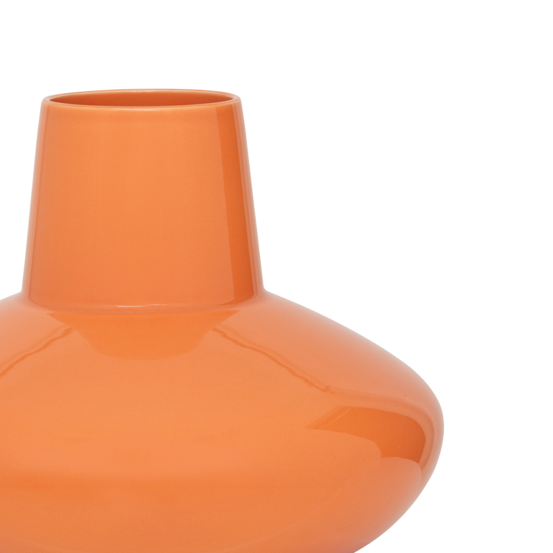 Keramikw vase SALIX orange
