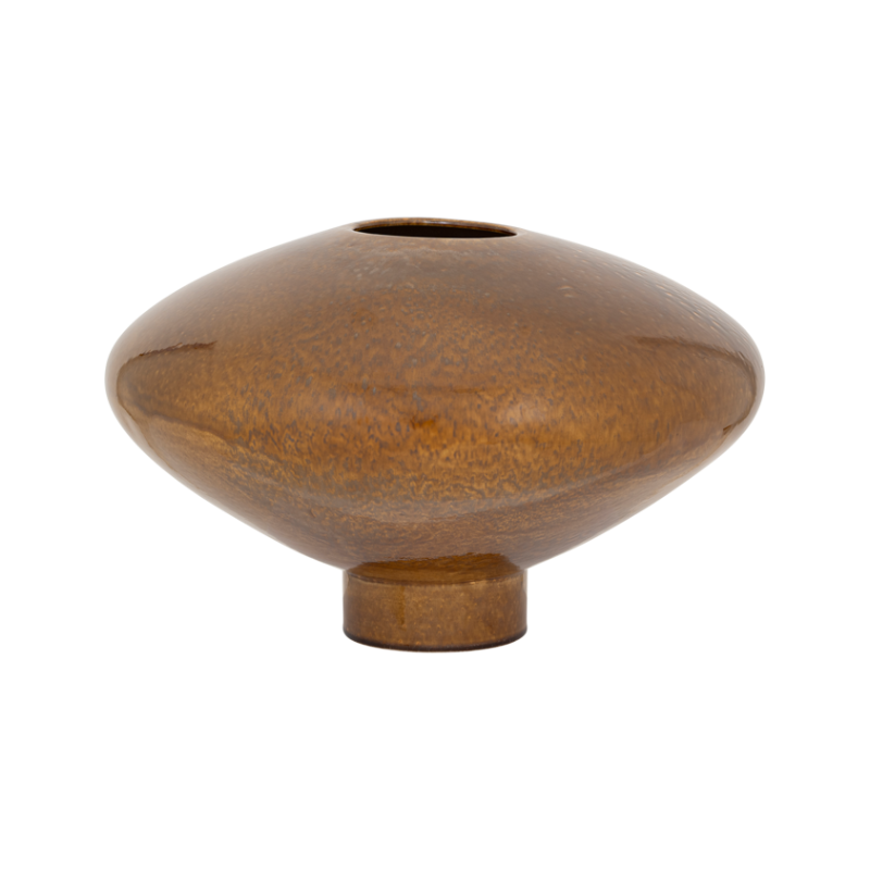 Keramikw vase NALA braun