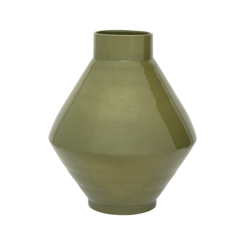 Keramikw vase PHILA grün