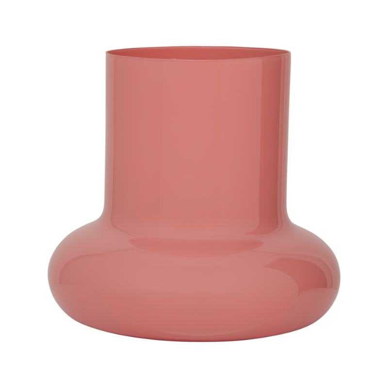 Glasvase SIPHO gedämpftes Rosa