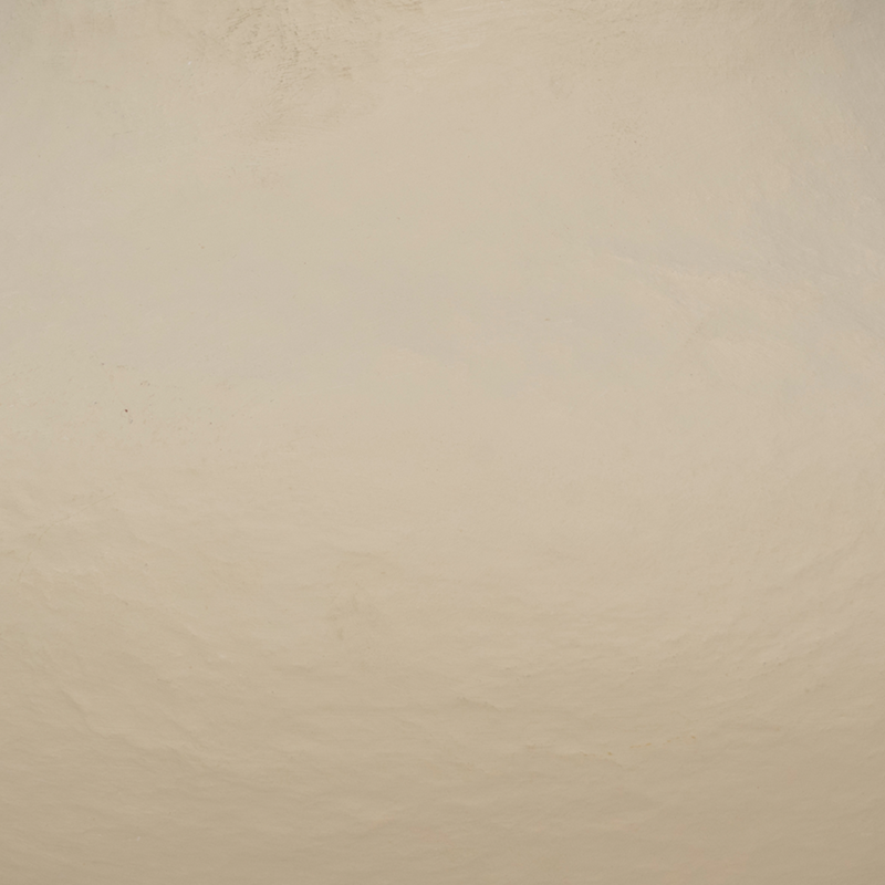 Beige Cotton Maché Planter