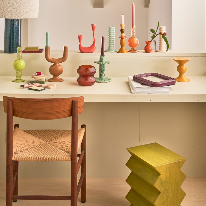 Beistelltisch SEBA grünes Mangoholz