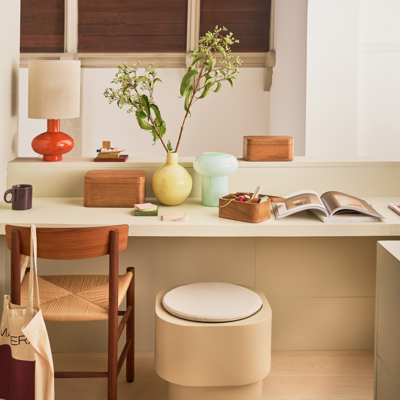 GULDA Box in Brown Mango Wood