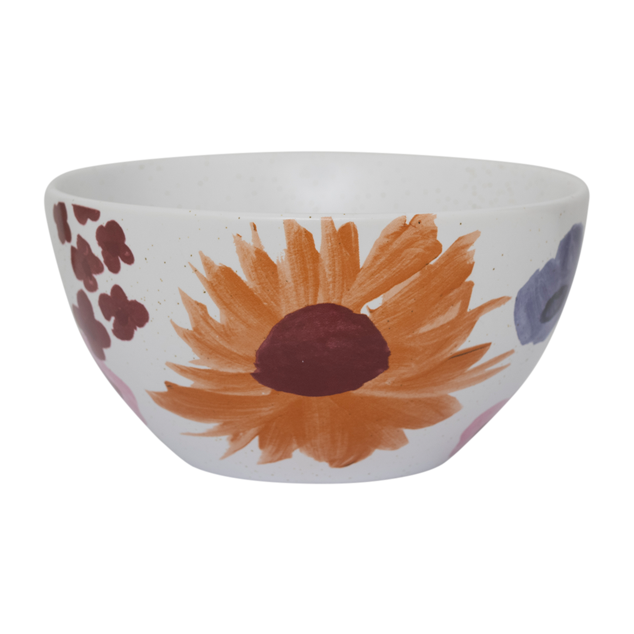 Keramikteller HANAKO mit Pflanzenmotiv