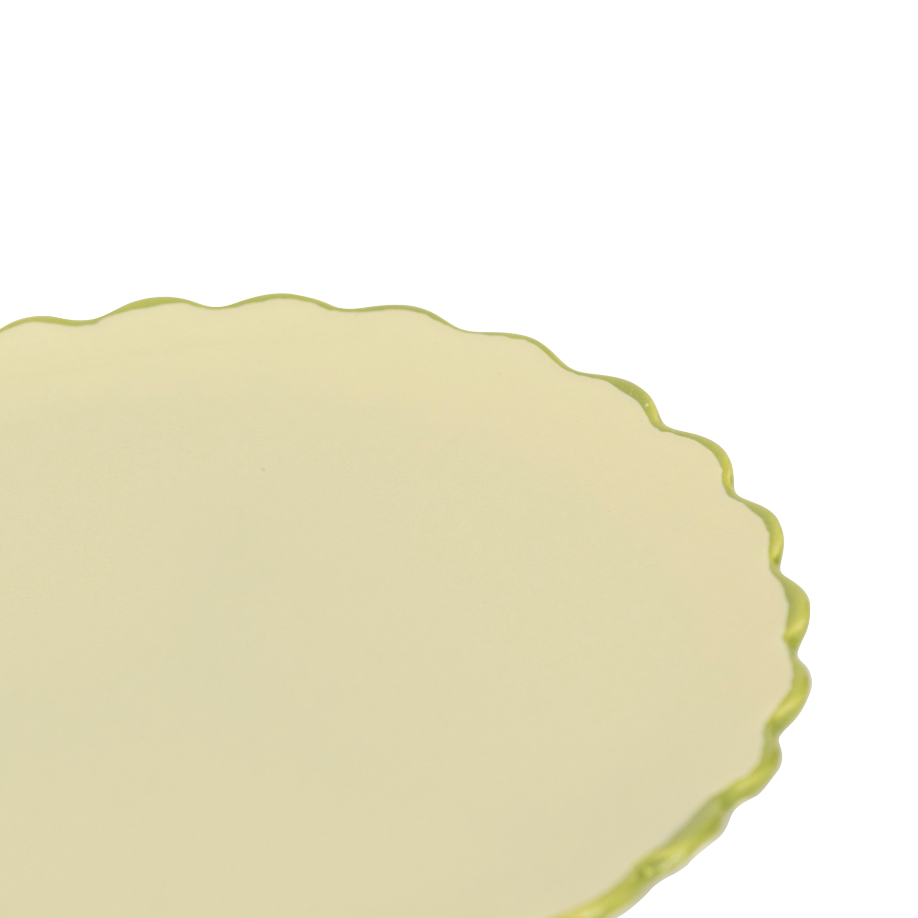 Dessertteller GOOD MORNING grüne Keramik