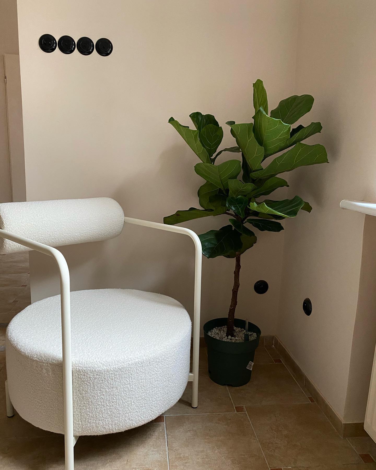 Saffron gepolsterter Sessel