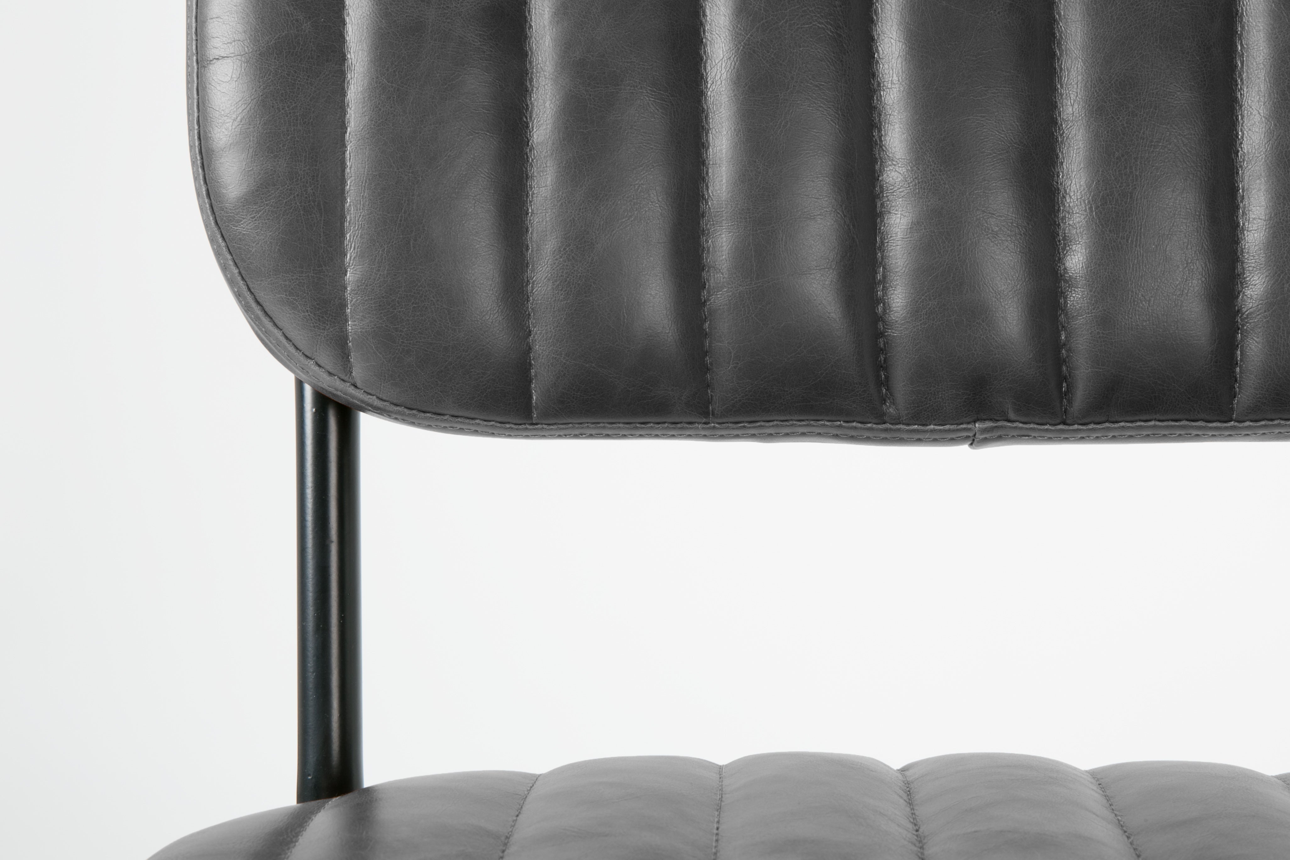 Jake Black Eco -Lederstuhl