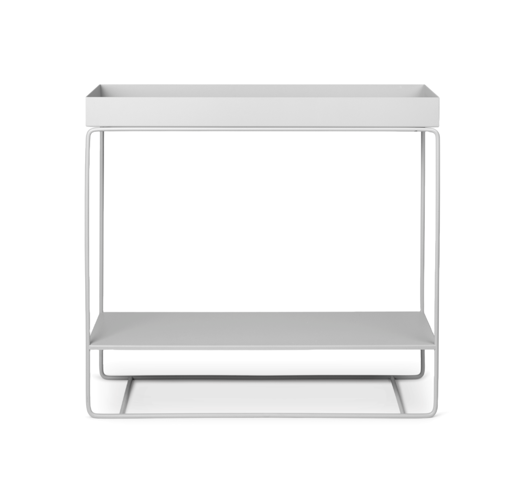 PLANT BOX TWO-TIER Konsole hellgrau