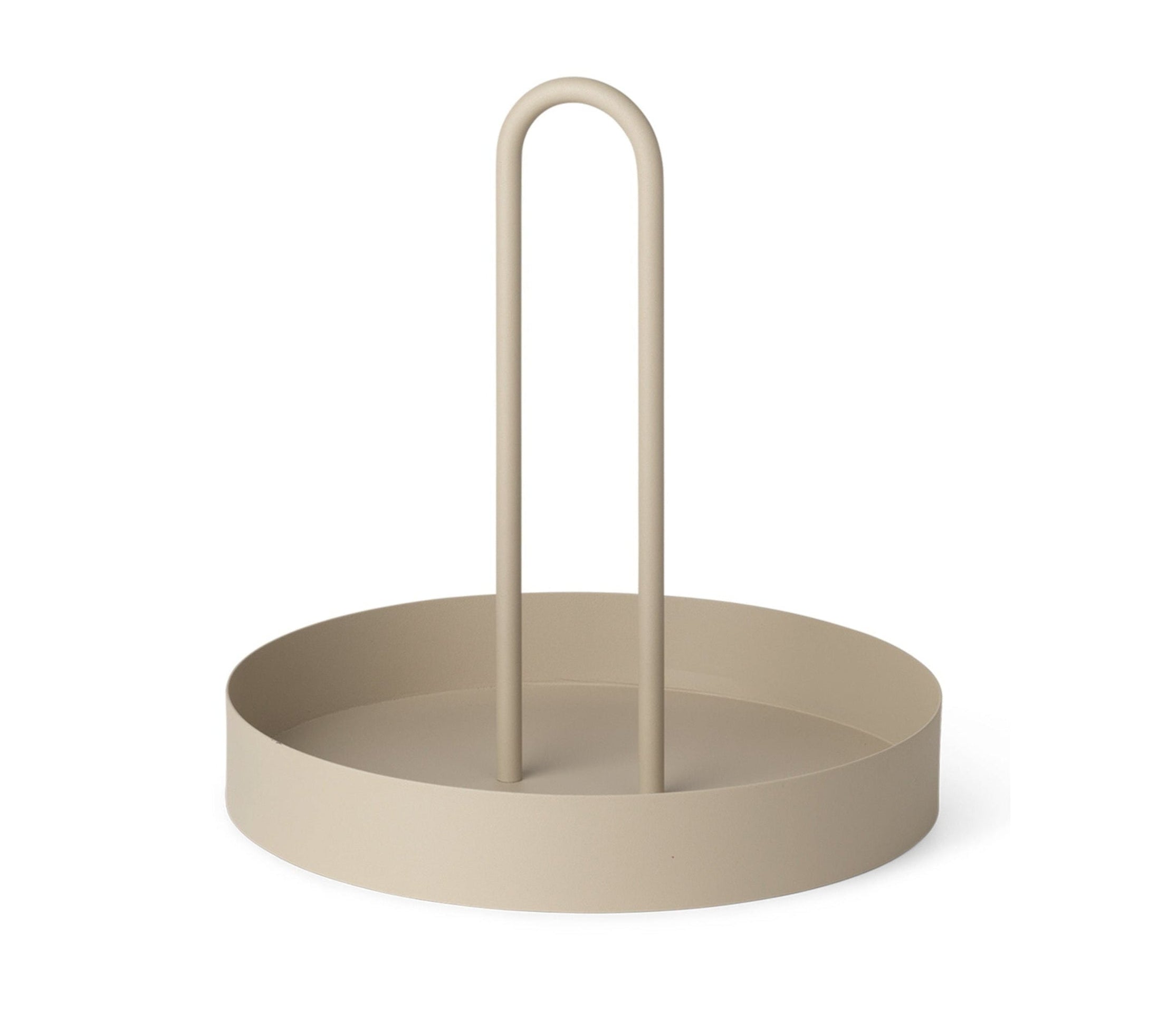 GRIB TRAY beige tray with handle