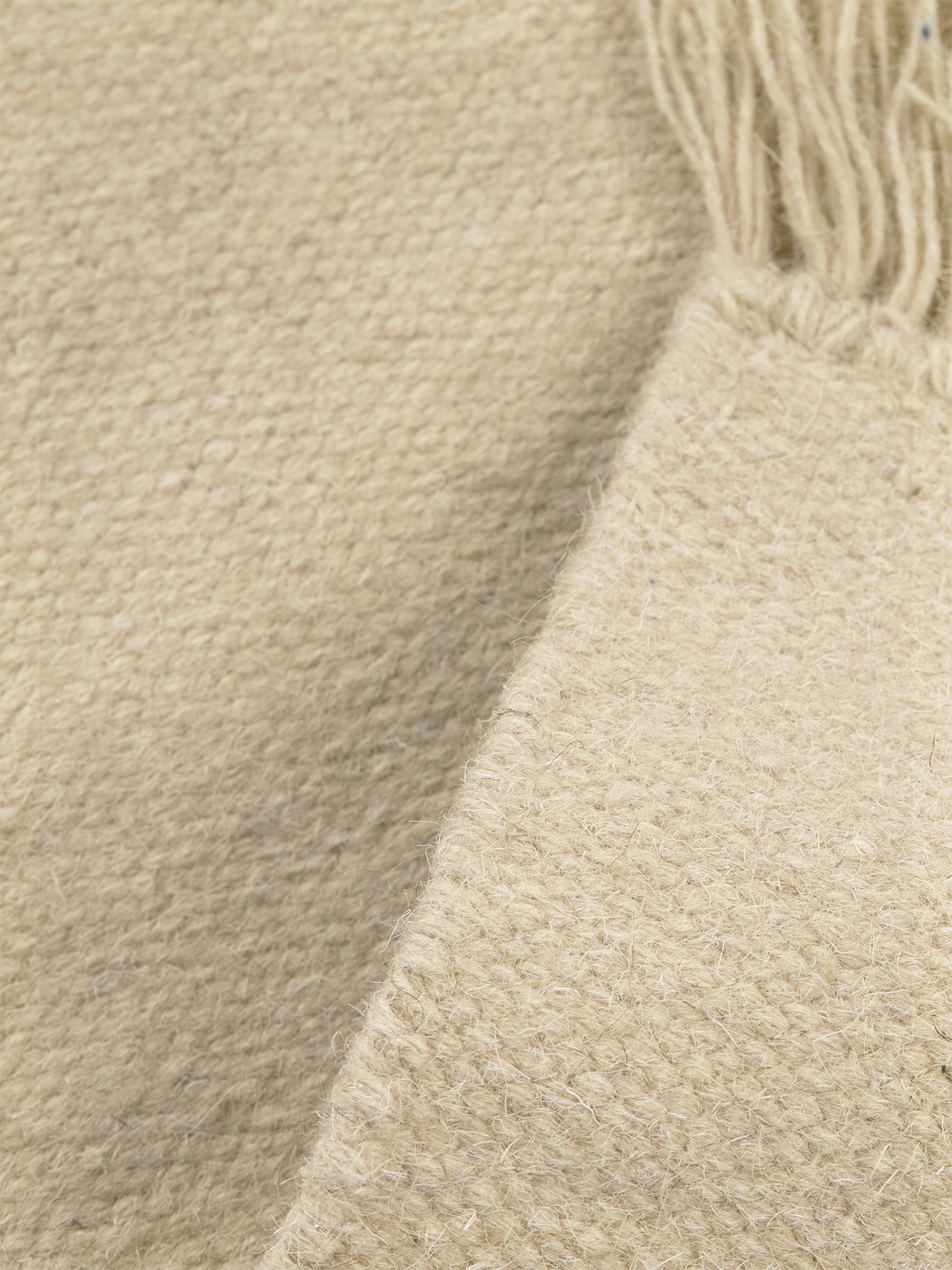KELIM LAY brown rug with beige