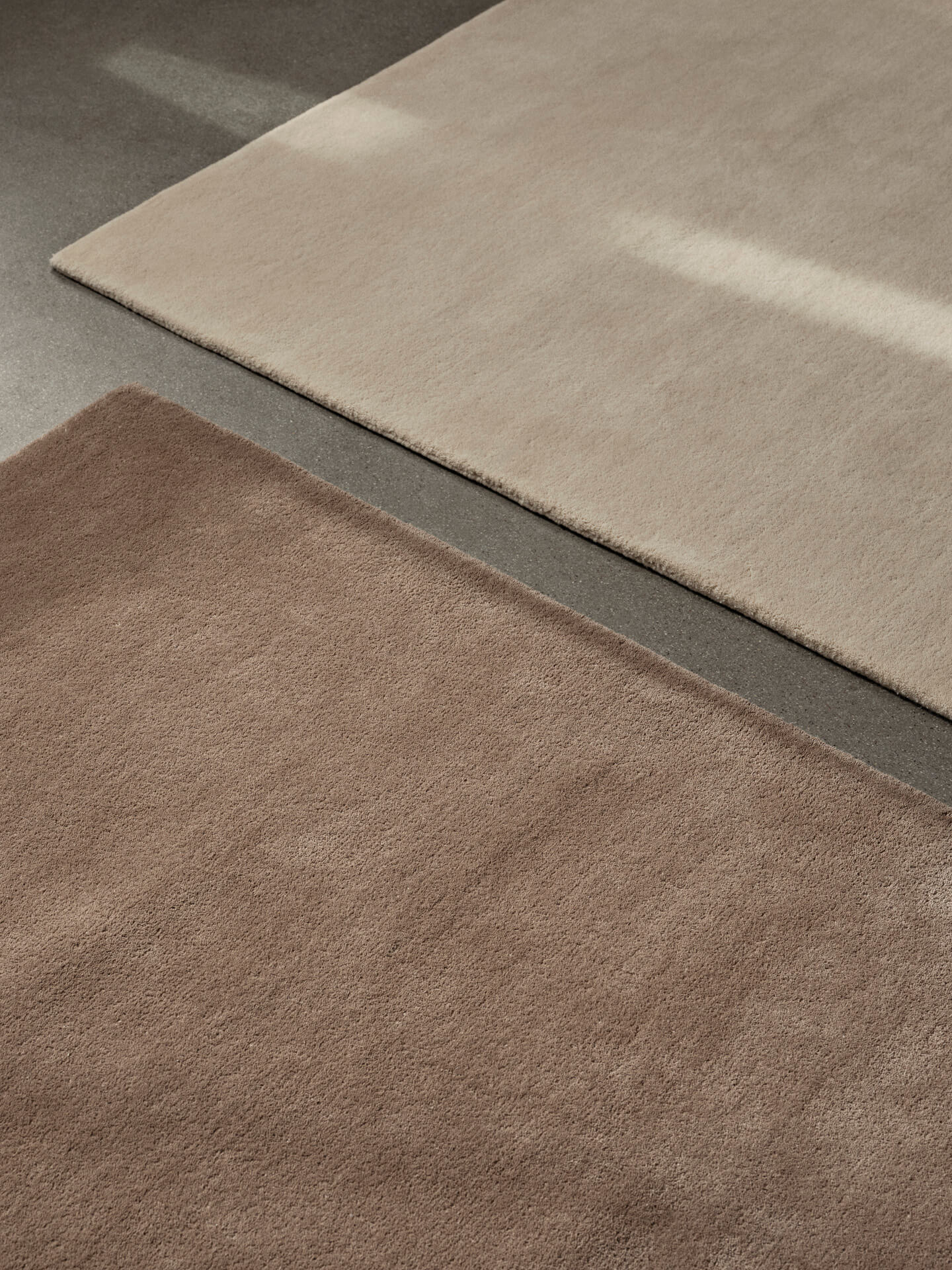 STILLE Teppich aschbraun